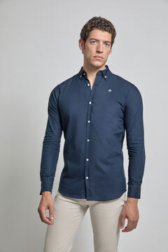 Street Monkey Camisa Oxford con logo