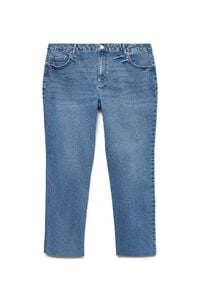 Vero Moda Curve Pantal&oacute;n vaquero de corte recto talla grande