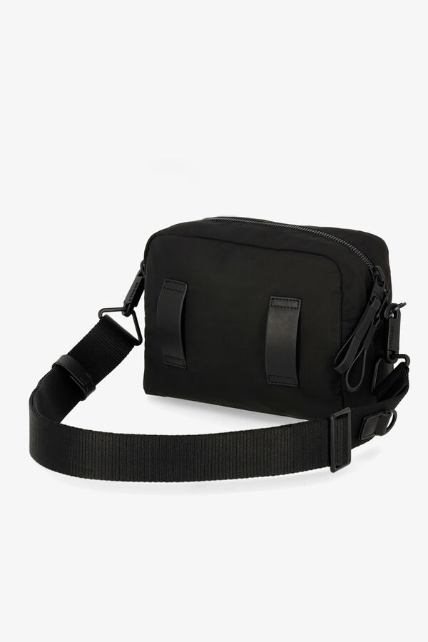 Ecoalf Bolso peque&ntilde;o Pepita Negro