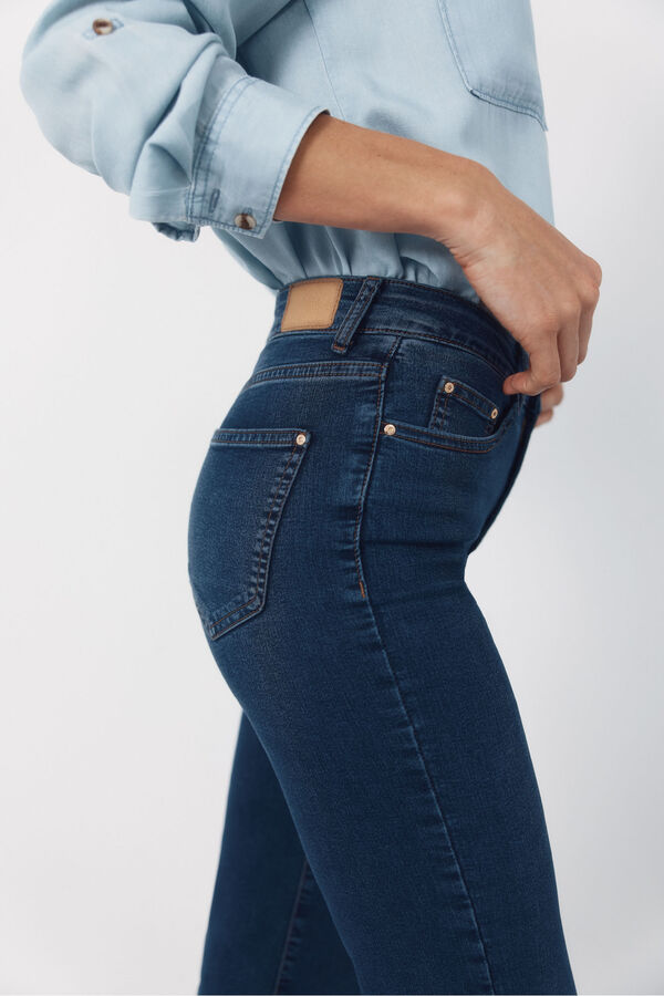 Cortefiel Jeans Sensational Pitillo Azul