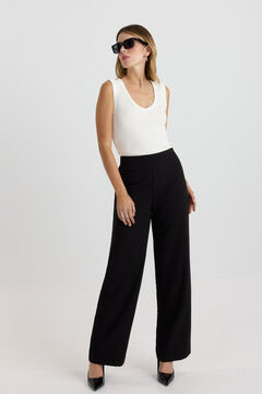 Vero Moda Cal&ccedil;a de vestir de perna larga