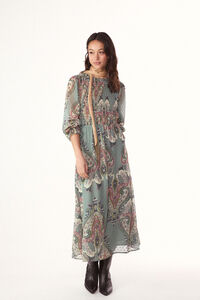 Slowlove Vestido estampado gomas