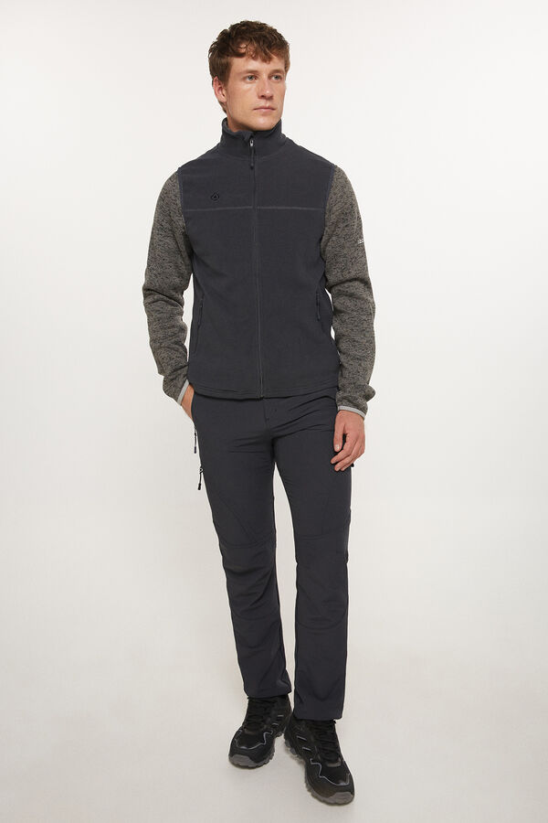 Izas Chaleco de forro polar Gris