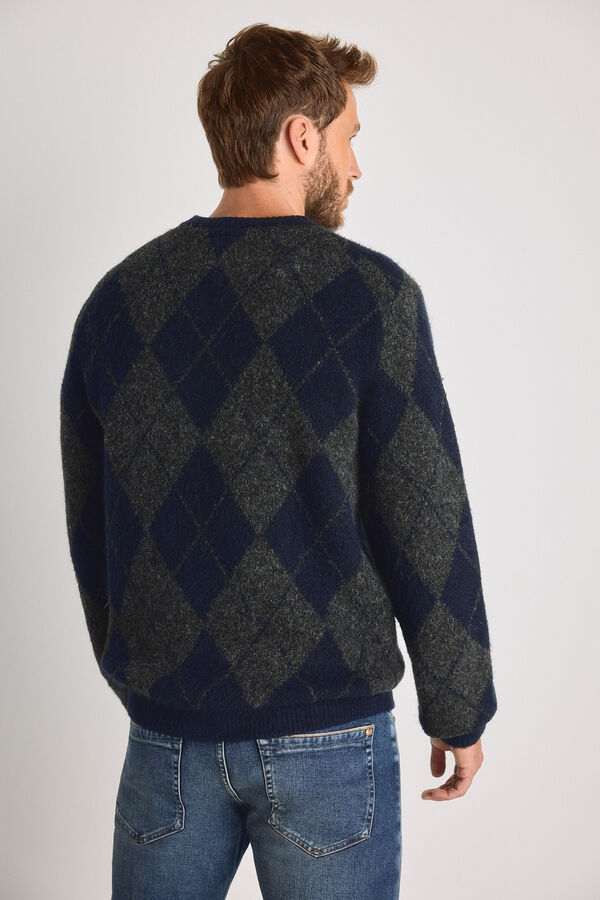 Jack & Jones Jersey regular con lana Azul marino