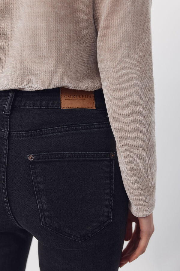Cortefiel Jeans Bootcut Negro