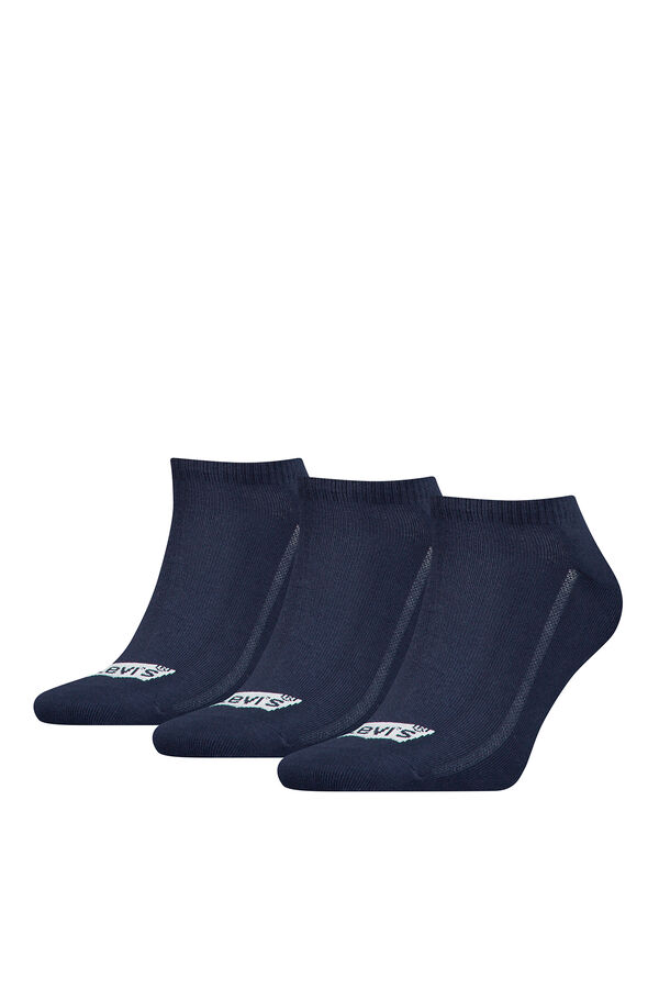 Levi's Pack de 3 calcetines tobilleros de Levi&rsquo;s&reg; Azul marino