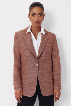 Cortefiel Blazer tejido con textura