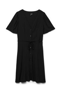 Vero Moda Vestido curto com bot&otilde;es