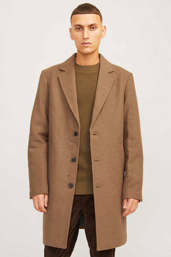 Jack & Jones Short coat Brown
