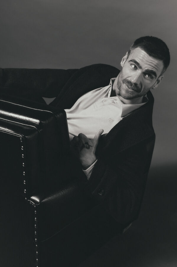 OOTO Long-handed polo Grey