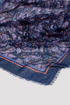 Cortefiel Len&ccedil;o paisley floral