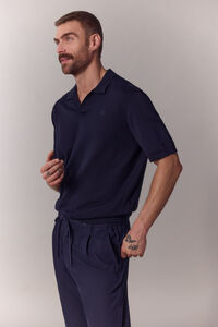 OOTO Jersey polo liso manga corta