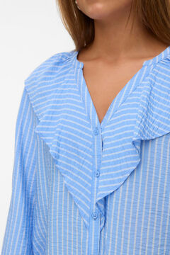 Vero Moda Blusa manga comprida com folhos