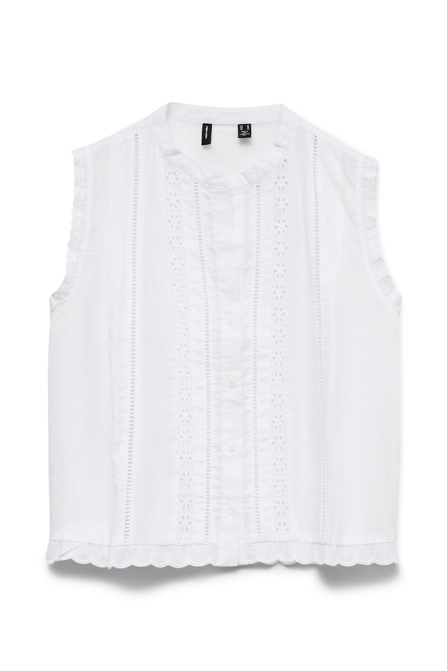 Top de algodón sin mangas