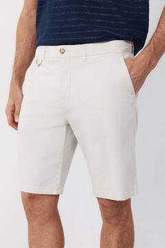 Cortefiel Bermuda chino estampada leve