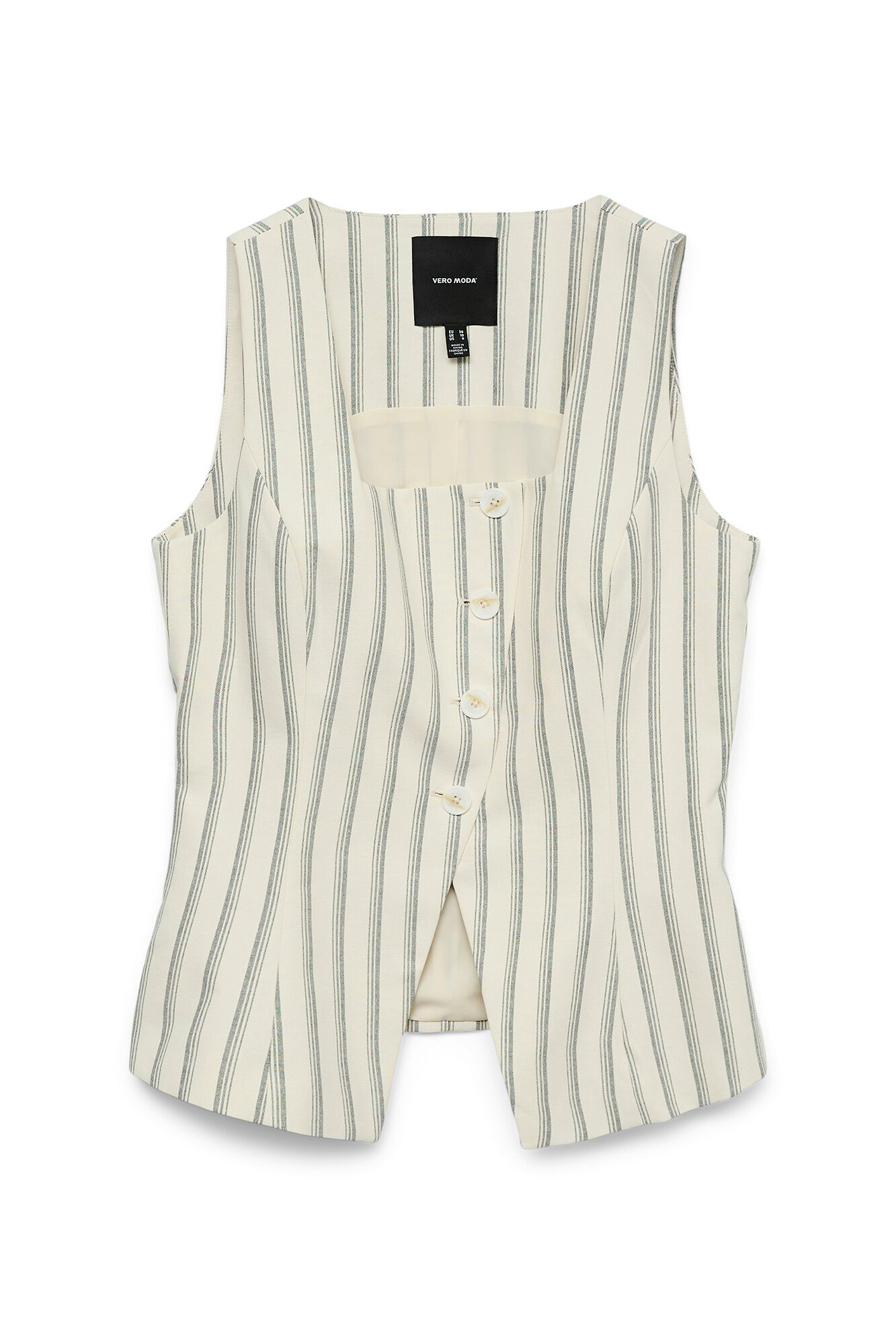 Vero Moda Colete decote quadrado