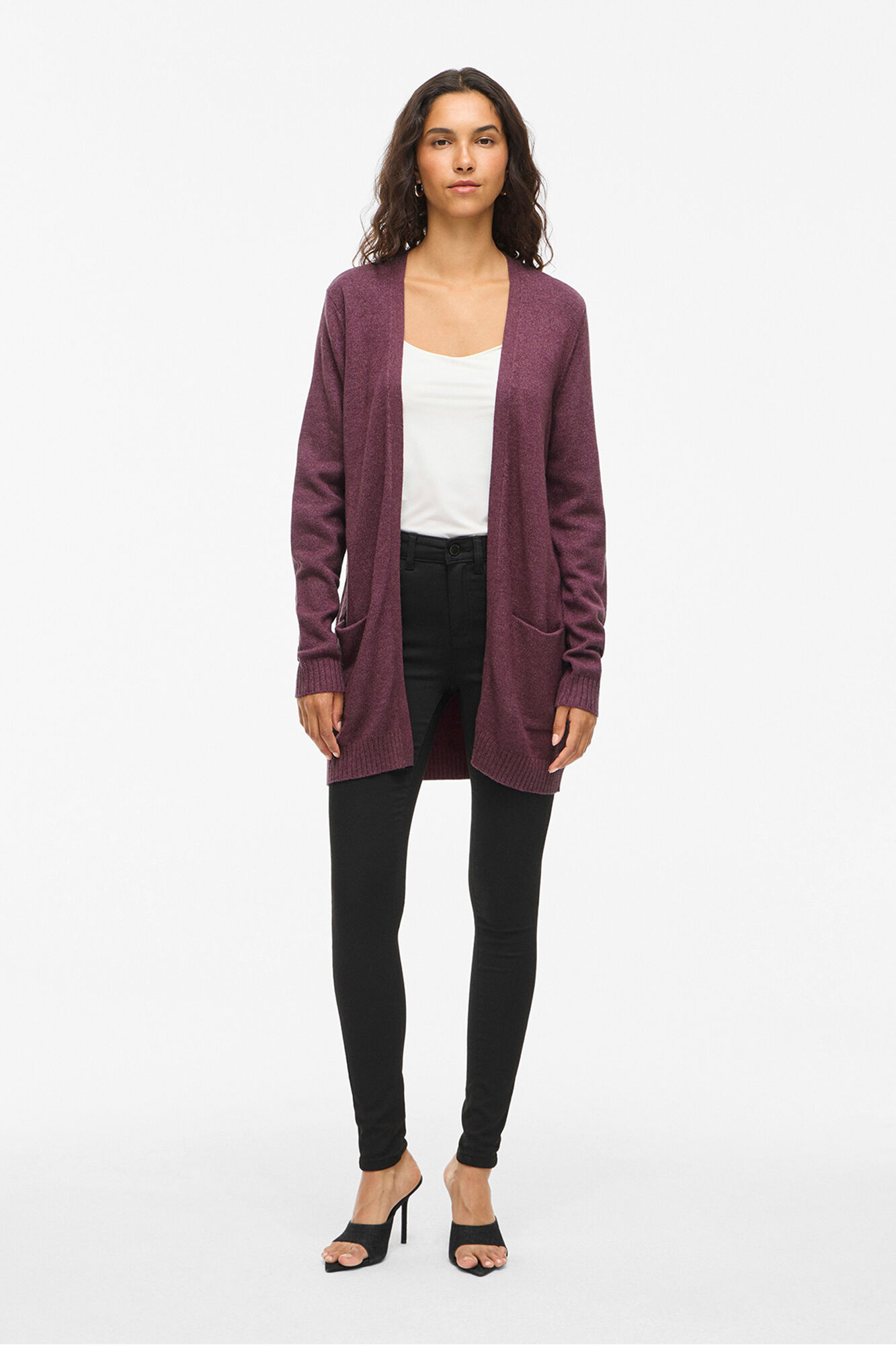 Vila C&aacute;rdigan de punto con viscosa