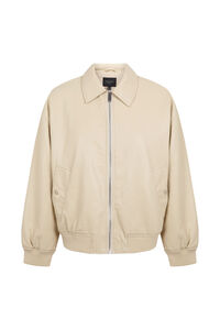 Cortefiel Chaqueta bomber efecto piel