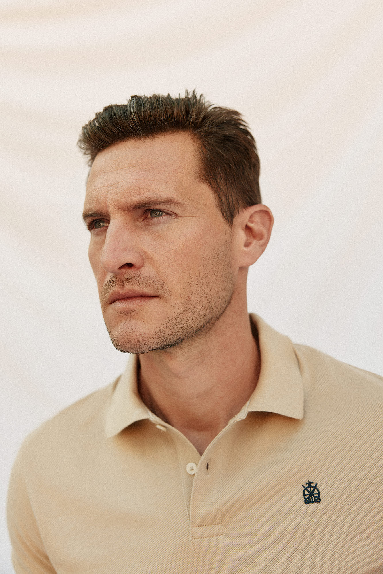 Cortefiel Polo b&aacute;sico de manga comprida