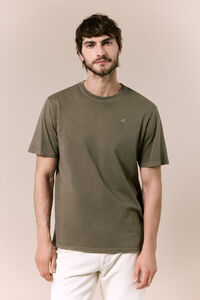 OOTO Camiseta b&aacute;sica lavada