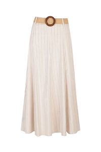 Cortefiel Falda vuelo con cintur&oacute;n