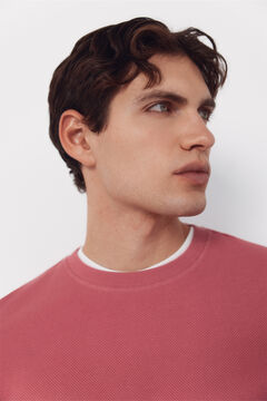 Cortefiel Sudadera estructura cuello caja