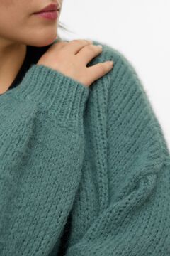 Vero Moda Curve C&aacute;rdigan abierto punto grueso