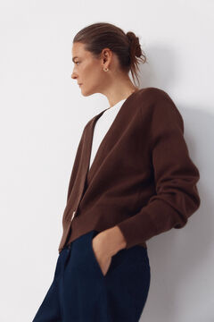 Cortefiel Chaqueta manga larga dorada