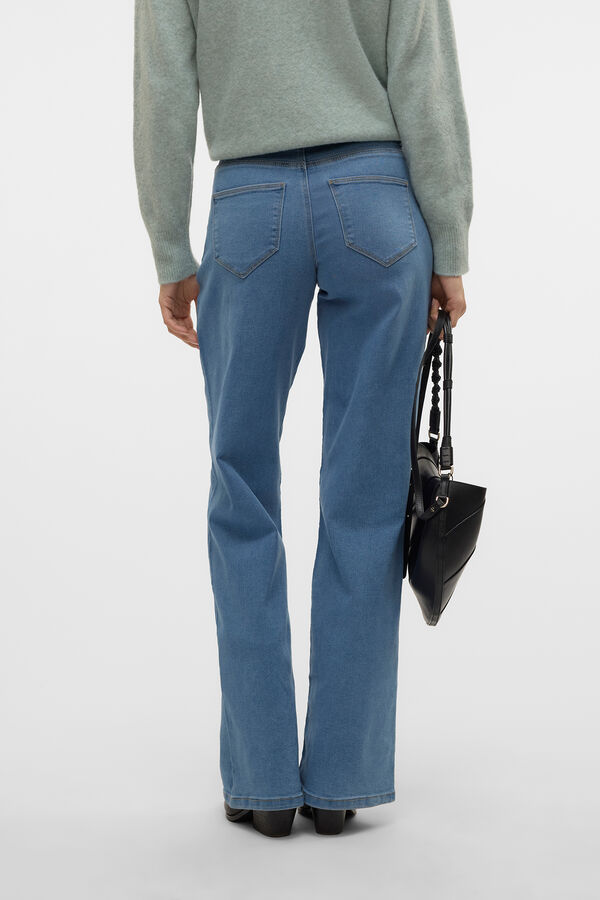 Vero Moda Jeans de pernera ancha Azul