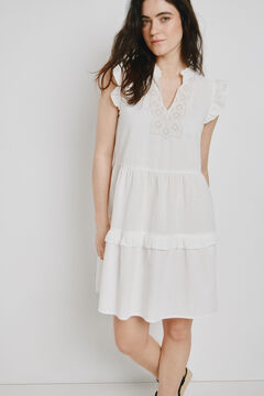 Vero Moda Vestido corto de algod&oacute;n
