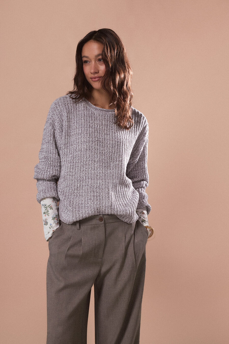 Jersey punto perlado