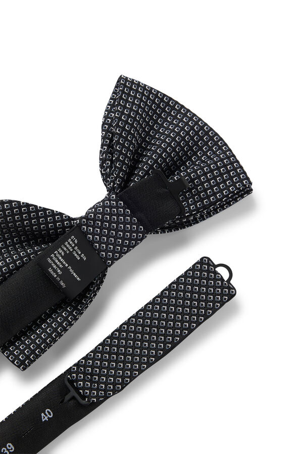 HUGO Pajarita seda Black