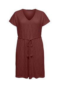 Vero Moda Curve Vestido curto gola em bico tamanho grande