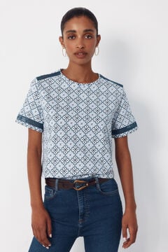 Cortefiel Camiseta detalle vainicas