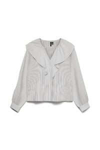 Vero Moda Blusa manga larga de mujer con volantes