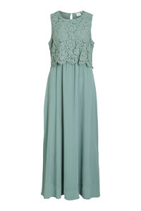 Vila Vestido largo con encaje de fiesta