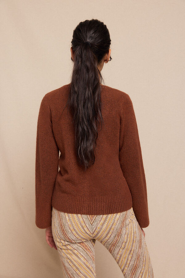 Slowlove Chaqueta punto Brown