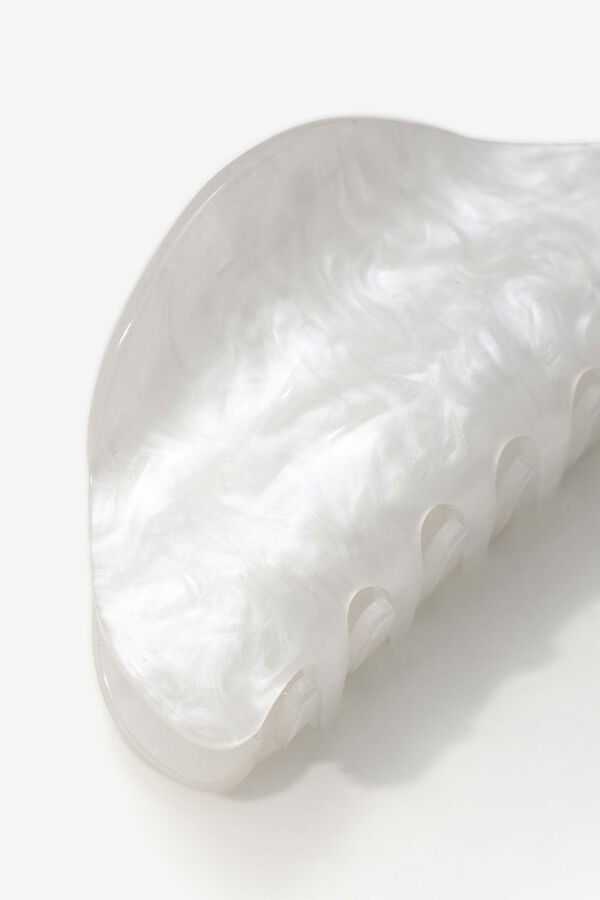 Vilanova Pinza de pelo de acr&iacute;lico White