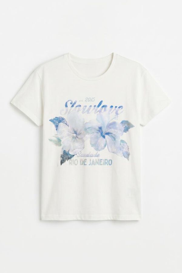 Slowlove Camiseta estampada Multicolor