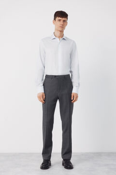 Cortefiel Camisa vestir cuadros f&aacute;cil plancha