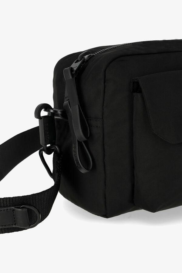 Ecoalf Bolso peque&ntilde;o Pepita Negro