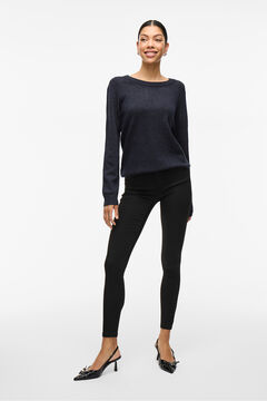 Vila Jersey con cuello redondo de viscosa