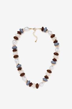 Vilanova Colar de contas tricolor