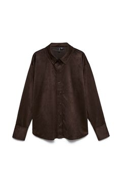 Vero Moda Curve Sobrecamisa de antelina fluida