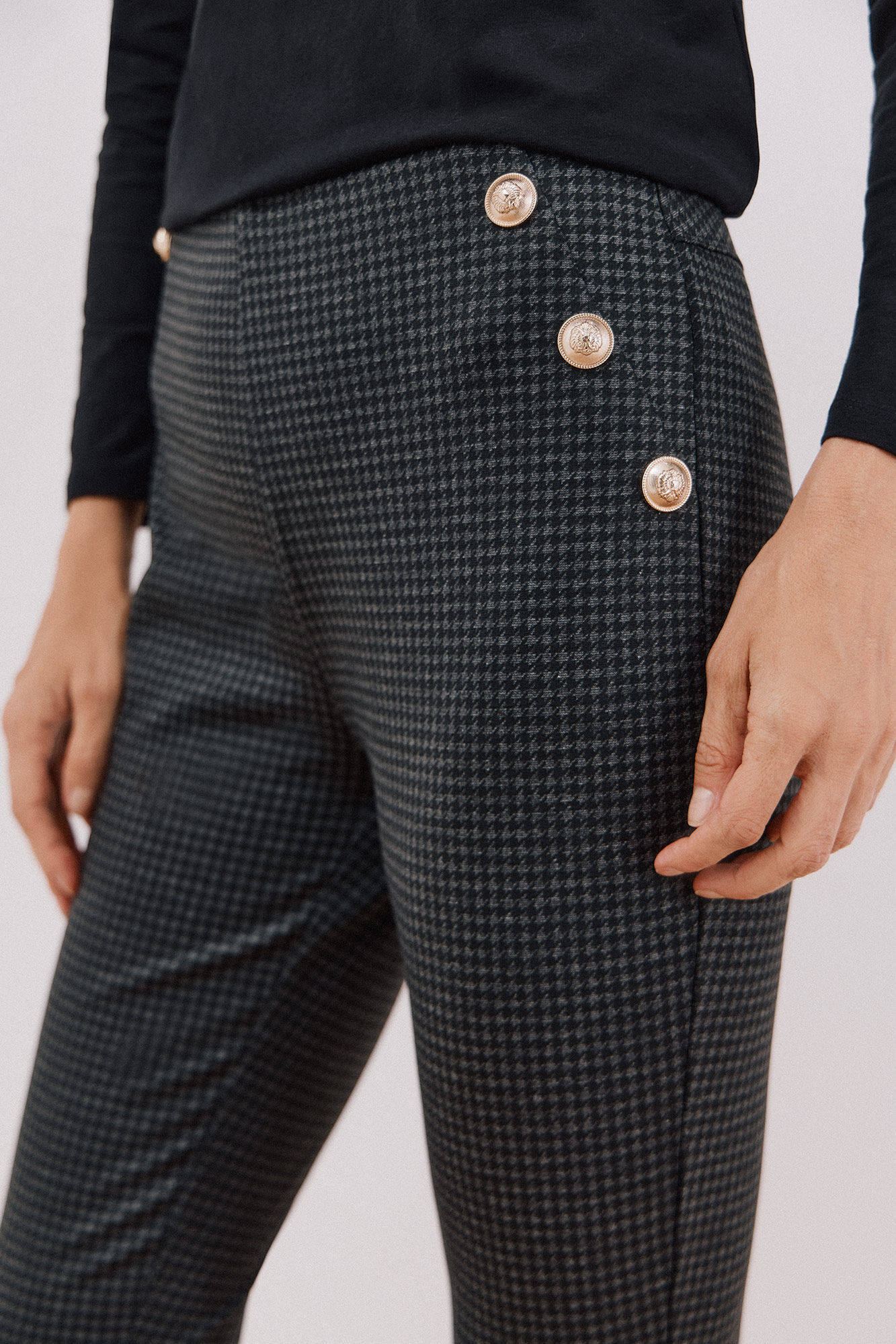 Cortefiel Leggings de malha femininas