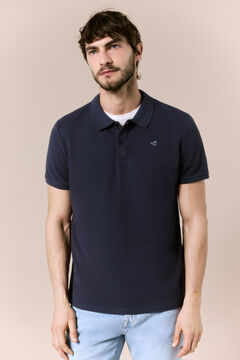 OOTO Polo b&aacute;sico em piqu&eacute; lavado