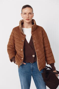 Cortefiel Blazer acolchoado revers&iacute;vel