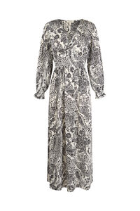 Slowlove Vestido fluido jacquard