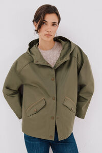 Cortefiel Cazadora corta botones automáticos