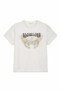 Slowlove Camiseta slowlove estampada